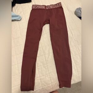 Gymshark Kids Burgundy Leggings